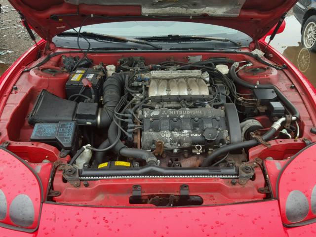 JA3AM84J8TY002948 - 1996 MITSUBISHI 3000 GT RED photo 7