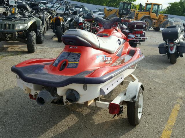 KAW43614E999 - 1999 KAWASAKI ULTRA RED photo 4