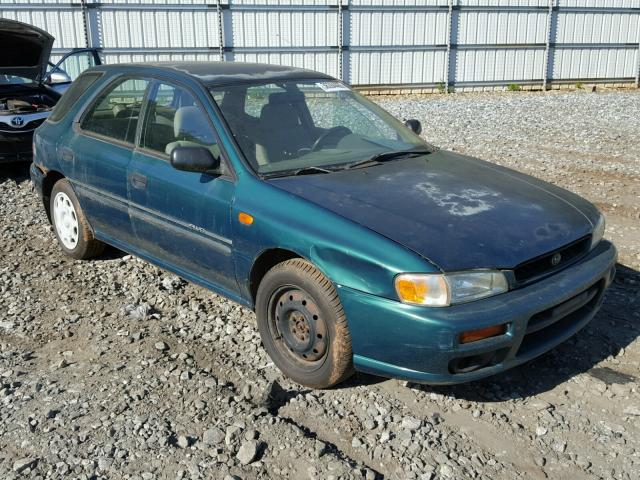 JF1GF4359YH802674 - 2000 SUBARU IMPREZA L GREEN photo 1