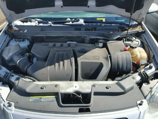 1G2AN18B587188359 - 2008 PONTIAC G5 GT SILVER photo 7