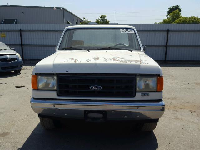 1FTFF25NXJLA76141 - 1988 FORD F250 WHITE photo 9