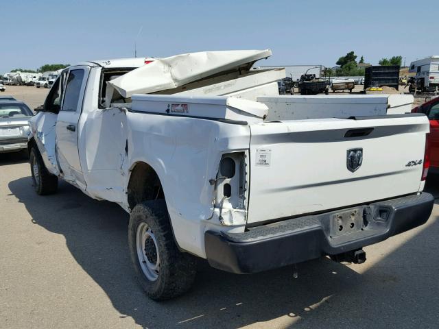3C6TR5HT8DG544754 - 2013 RAM 2500 ST WHITE photo 3