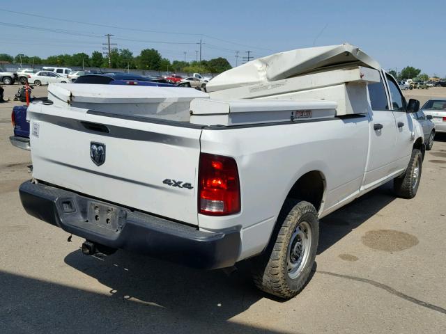 3C6TR5HT8DG544754 - 2013 RAM 2500 ST WHITE photo 4
