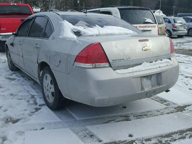 2G1WB58K469125873 - 2006 CHEVROLET IMPALA LS SILVER photo 3