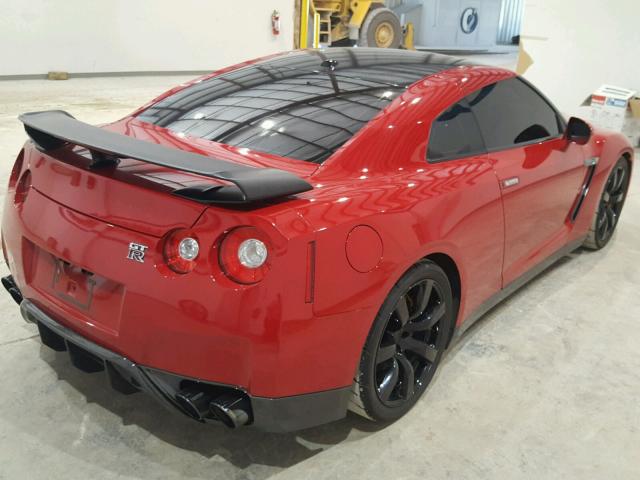 JN1AR5EF1AM230065 - 2010 NISSAN GT-R BASE RED photo 4