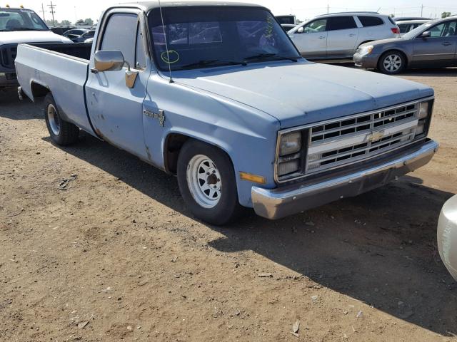 2GCDC14H2G1141598 - 1986 CHEVROLET C10 BLUE photo 1