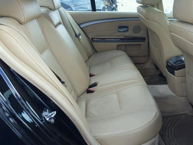 WBAHL835X6DT02006 - 2006 BMW 750 I BLACK photo 6