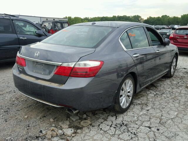 1HGCR2F84DA194769 - 2013 HONDA ACCORD EX- GRAY photo 4