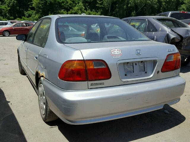 2HGEJ6612YH563677 - 2000 HONDA CIVIC BASE Gümüş foto 3