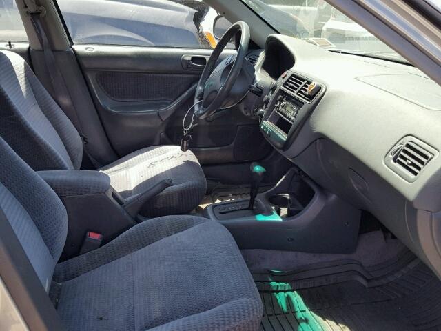 2HGEJ6612YH563677 - 2000 HONDA CIVIC BASE Gümüş foto 5