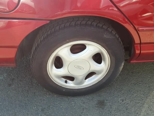 3FALP6533TM118923 - 1996 FORD CONTOUR GL წითელი ფოტო 9