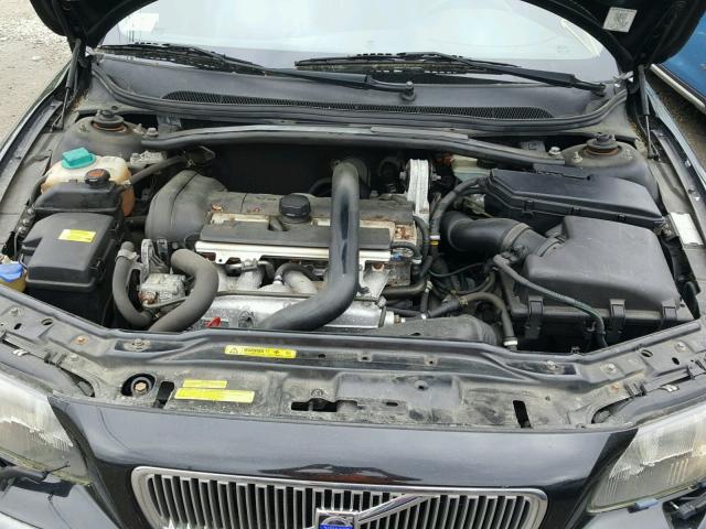 YV1SW58D922237955 - 2002 VOLVO V70 2.4T BLACK photo 7