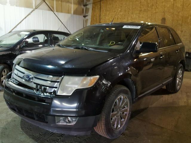 2FMDK39C97BB34763 - 2007 FORD EDGE SEL P BLACK photo 2