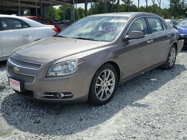 1G1ZG5E72CF307640 - 2012 CHEVROLET MALIBU LTZ 棕色 照片 2