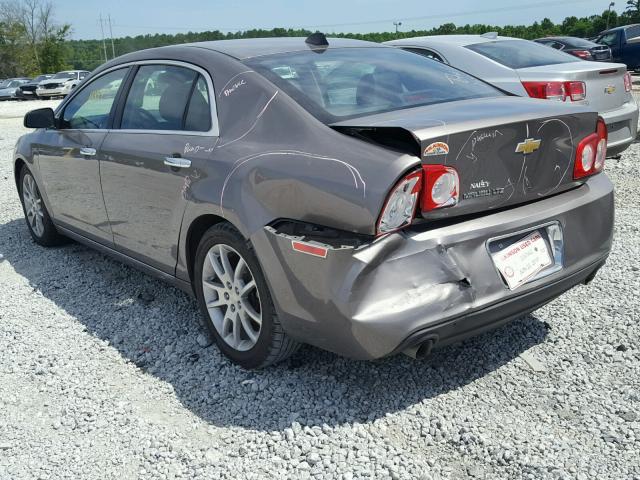 1G1ZG5E72CF307640 - 2012 CHEVROLET MALIBU LTZ 棕色 照片 3