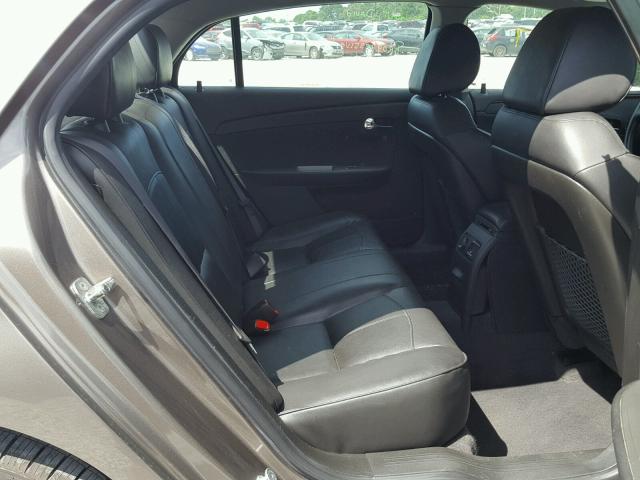 1G1ZG5E72CF307640 - 2012 CHEVROLET MALIBU LTZ 棕色 照片 6