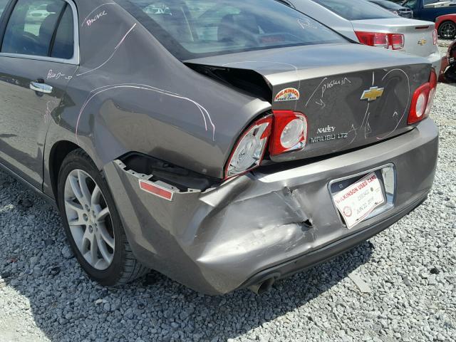 1G1ZG5E72CF307640 - 2012 CHEVROLET MALIBU LTZ 棕色 照片 9