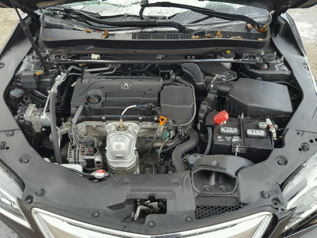 19UUB1F35FA010417 - 2015 ACURA TLX GRAY photo 7