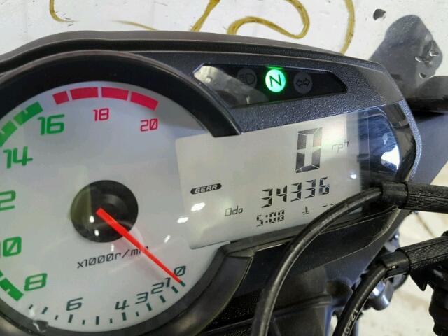 JKAZX4R159A008134 - 2009 KAWASAKI ZX600P BLACK photo 7