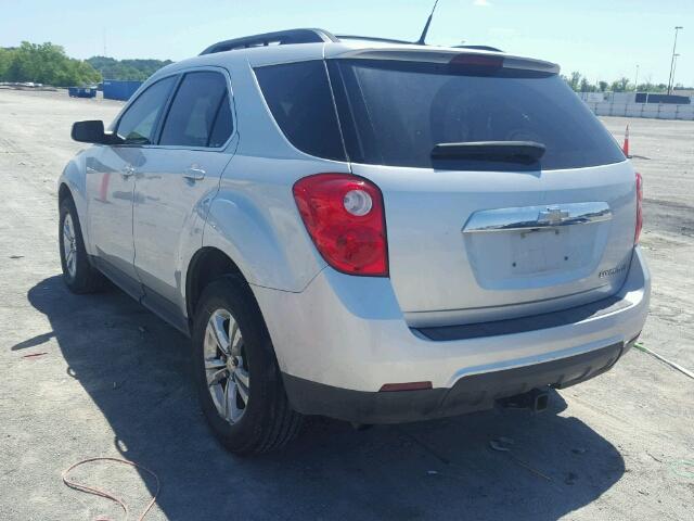 2GNALDEC9B1243892 - 2011 CHEVROLET EQUINOX LT SILVER photo 3