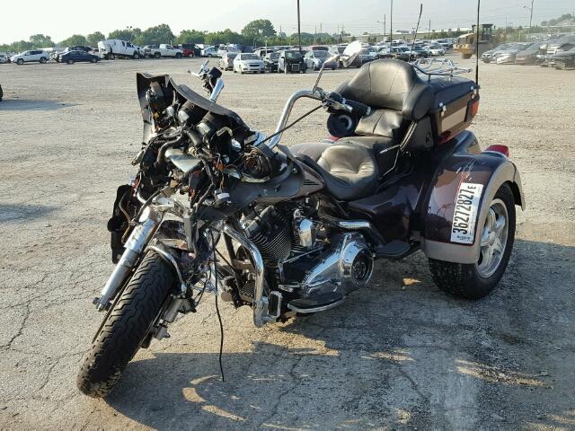 1HD1FC41X7Y619447 - 2007 HARLEY-DAVIDSON FLHTCUI MAROON photo 2