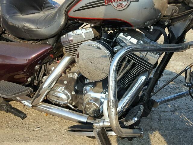 1HD1FC41X7Y619447 - 2007 HARLEY-DAVIDSON FLHTCUI MAROON photo 7