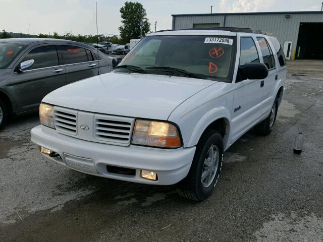 1GHDT13W3X2712798 - 1999 OLDSMOBILE BRAVADA WHITE photo 2