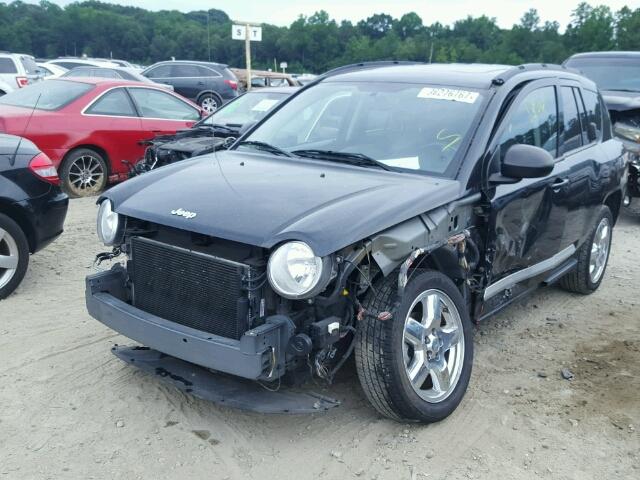 1J4NT5FB2AD676473 - 2010 JEEP COMPASS LI BLACK photo 2