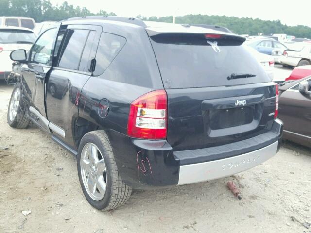 1J4NT5FB2AD676473 - 2010 JEEP COMPASS LI BLACK photo 3