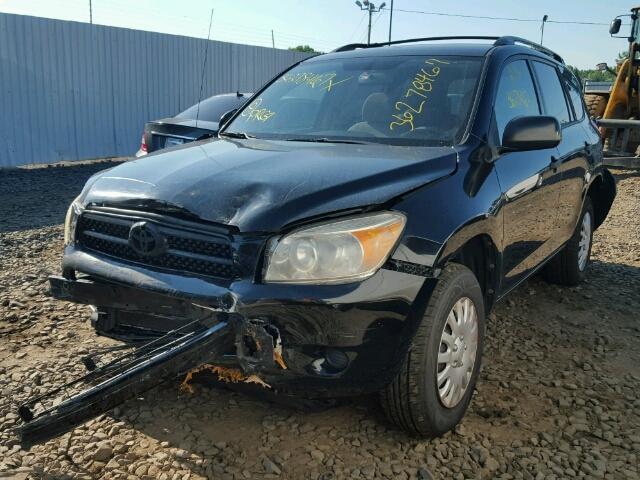 JTMBD33V165011235 - 2006 TOYOTA RAV4 BLACK photo 2