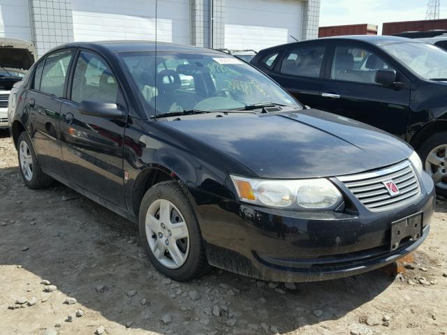 1G8AJ58F96Z127772 - 2006 SATURN ION LEVEL BLACK photo 1