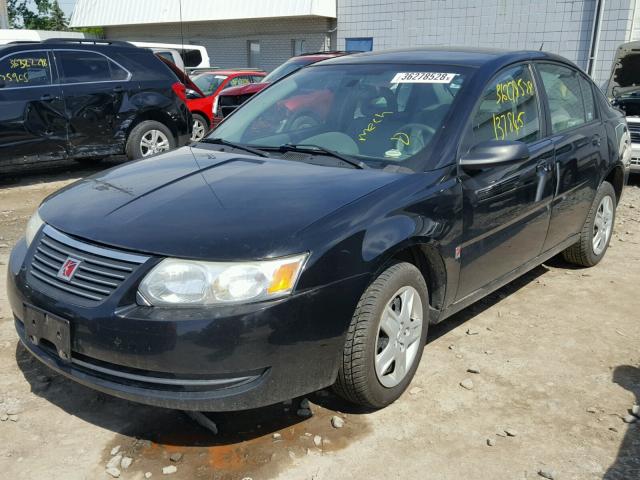 1G8AJ58F96Z127772 - 2006 SATURN ION LEVEL BLACK photo 2
