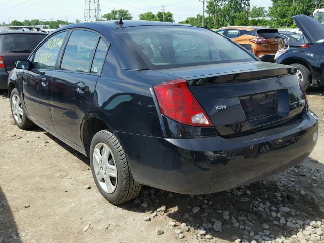 1G8AJ58F96Z127772 - 2006 SATURN ION LEVEL BLACK photo 3