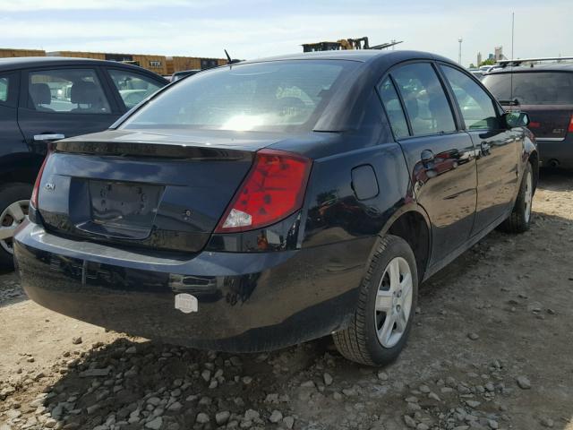 1G8AJ58F96Z127772 - 2006 SATURN ION LEVEL BLACK photo 4