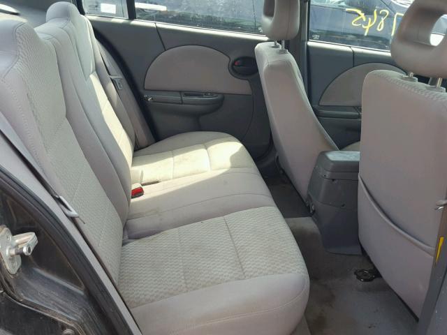 1G8AJ58F96Z127772 - 2006 SATURN ION LEVEL BLACK photo 6