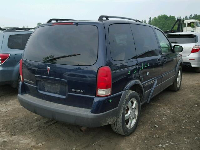 1GMDU33L06D103123 - 2006 PONTIAC MONTANA SV BLUE photo 4