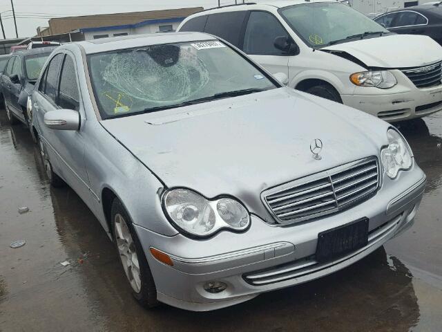 WDBRF92H07F918267 - 2007 MERCEDES-BENZ C 280 4MAT GRAY photo 1