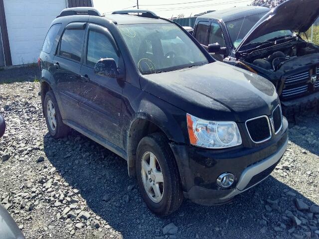 2CKDL43F786322534 - 2008 PONTIAC TORRENT BLACK photo 1