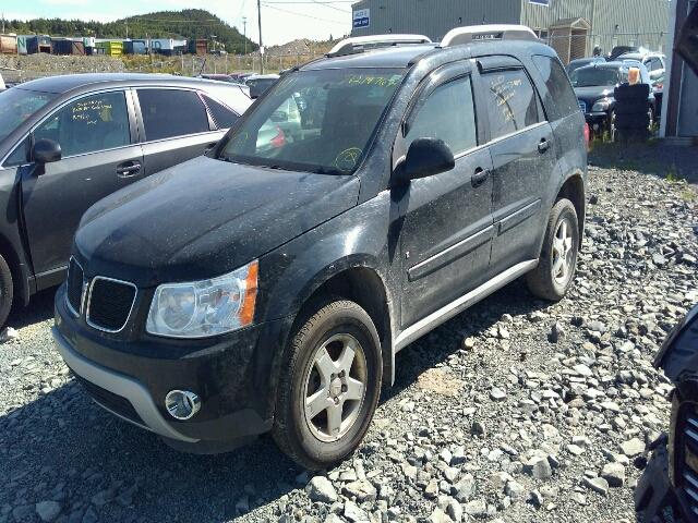 2CKDL43F786322534 - 2008 PONTIAC TORRENT BLACK photo 2