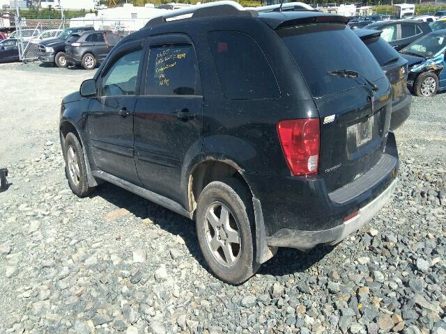 2CKDL43F786322534 - 2008 PONTIAC TORRENT BLACK photo 3