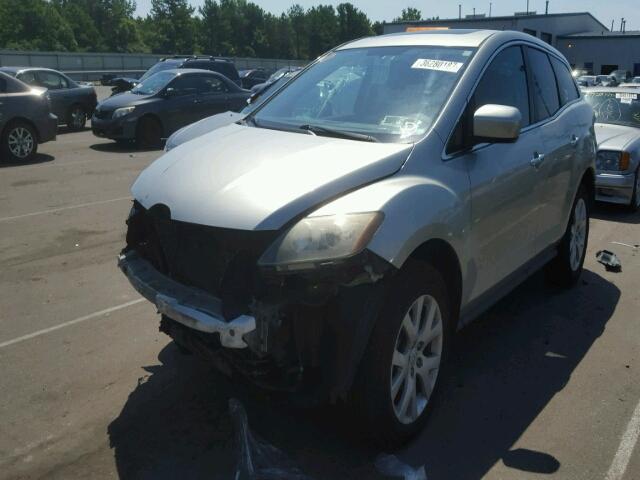 JM3ER29L280201843 - 2008 MAZDA CX-7 SILVER photo 2