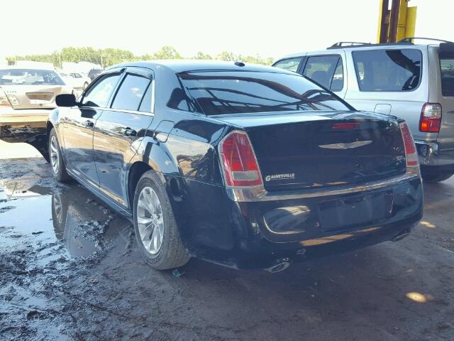 2C3CCAAG0DH707790 - 2013 CHRYSLER 300 BLACK photo 3