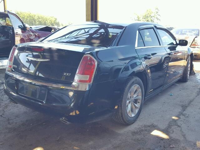 2C3CCAAG0DH707790 - 2013 CHRYSLER 300 BLACK photo 4