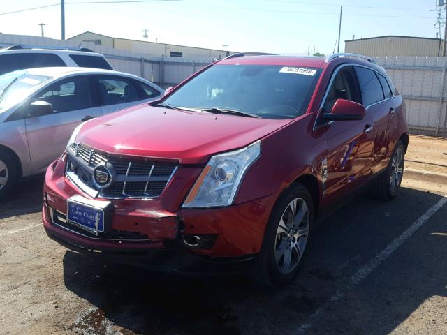 3GYFNBE39CS568782 - 2012 CADILLAC SRX PERFOR RED photo 2