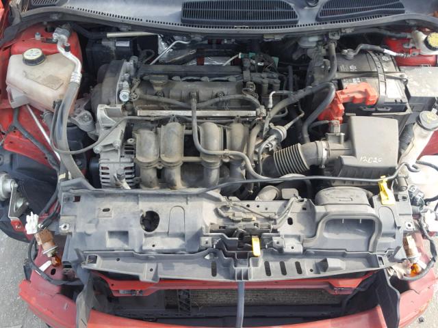 3FADP4FJ3CM177024 - 2012 FORD FIESTA SES RED photo 7