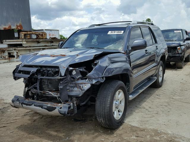 JTEZU17R930007115 - 2003 TOYOTA 4RUNNER LI GRAY photo 2