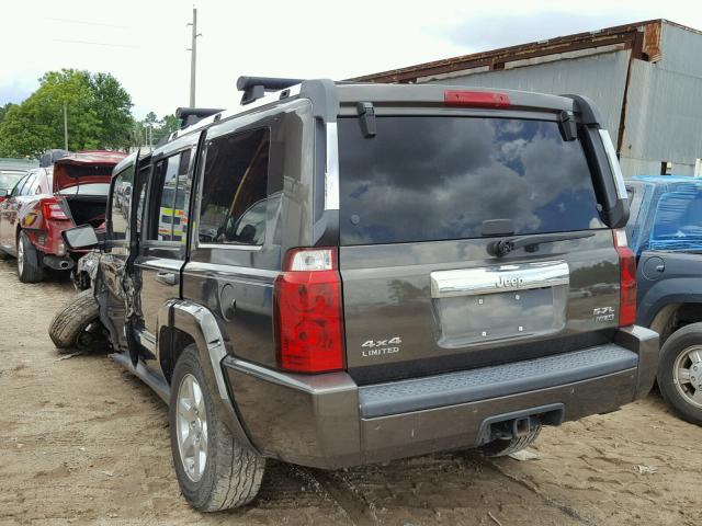 1J8HG58256C299583 - 2006 JEEP COMMANDER 银色 照片 3