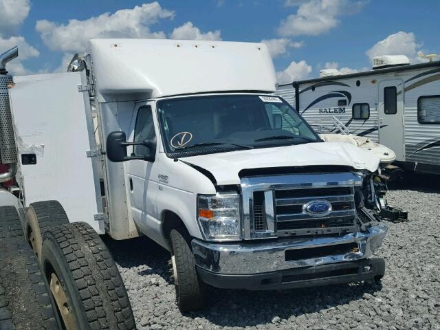 1FDWE3FL3FDA15605 - 2015 FORD E350 SUPER WHITE photo 1