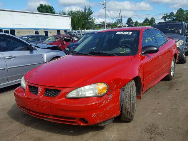 1G2NF52E24C209078 - 2004 PONTIAC GRAND AM S 红色 照片 2