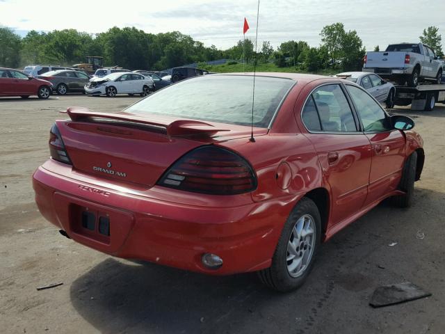 1G2NF52E24C209078 - 2004 PONTIAC GRAND AM S 红色 照片 4
